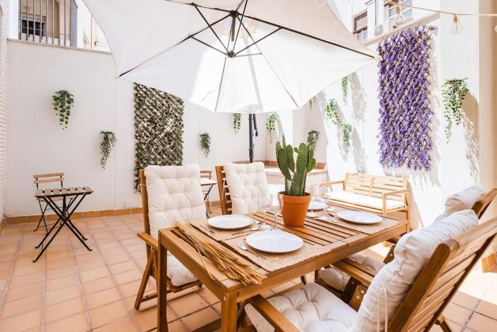 Apartament Casa San Miguel Terrace Centro Saragossa Zewnętrze zdjęcie